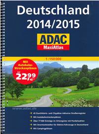 ADAC MaxiAtlas Deutschland 2014/2015 1:150 000