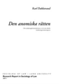 Den anomiska rätten, Om undantagskonstruktionen av de rent ideella kränkningsersättninga