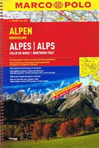 MARCO POLO Alpen / Norditalien 1 : 300 000 Reiseatlas