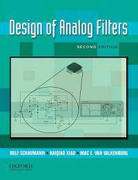 Design of Analog Filters 2nd Edition