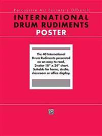 International Drum Rudiments: Poster