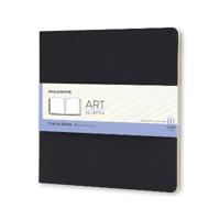 Moleskine Art Plus Square Sketchbook: Black