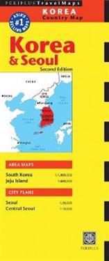 Periplus: Korea & Seoul Country Map