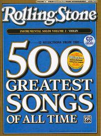 Selections from Rolling Stone Magazine's 500 Greatest Songs of All Time (Instrumental Solos for Strings), Vol 2: Violin, Book & CD