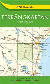 678 Hassela Terrängkartan