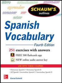 Schaum's Outlines Spanish Vocabulary
