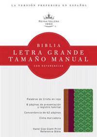 Bibla Letra Grande Tamano Manual-Rvr 1960-Con Referencias