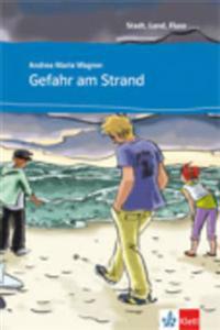 Gefahr am Strand. Buch mit Audio-CD