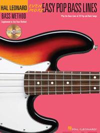 Even More Easy Pop Bass Lines: Supplemental Songbook to Book 3 of the Hal Leonard Bass Method