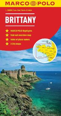Marco Polo Map Brittany