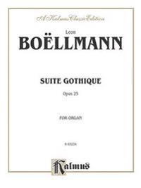 Suite Gothique, Op. 25: Sheet