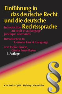 Einführung in das deutsche Recht