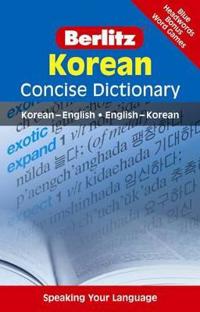 Berlitz Korean Dictioinary