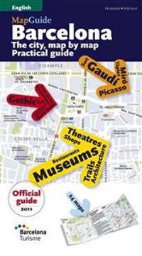MapGuide Barcelona: The City, Map by Map Practical Guide