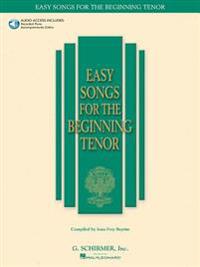 Easy Songs for the Beginning Tenor [With CD (Audio)]