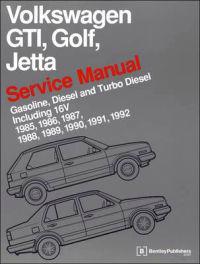 Volkswagen GTI, Golf, Jetta Service Manual 1985-1992