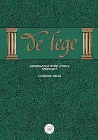 De Lege årsbok 2013 : Doktrinen i praxis