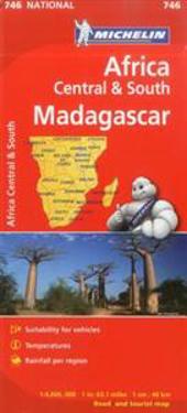 Michelin Map Africa Central South and Madagascar 746