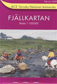 AC2 Tärnabyhemavanammarnäs fjällkartan : 1:100000