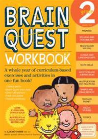 Brain Quest Grade 2 Workbook [With Stickers]