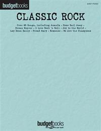 Budget Books Classic Rock Easy Piano Songbook Pf Bk