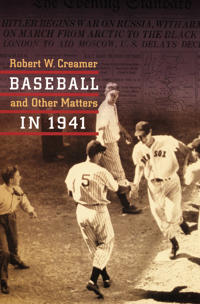 Baseball (and Other Matters in 1941)