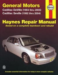 Haynes Repair Manual General Motors Cadillac Deville, Seville, and DTS