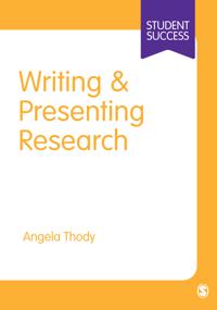 Writing And Presenting Research
