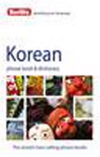 Berlitz Korean Phrase Book & Dictionary