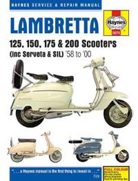 Lambretta Li, TV, SX & DL Scooters Service & Repair Manual