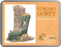 Edward Gorey/Bibliophile with Cat 100 Piece Tin Puzzle