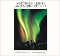 Northern lights and midnight sun
