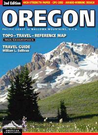 Oregon Topo-Travel-Reference Map: Travel Guide