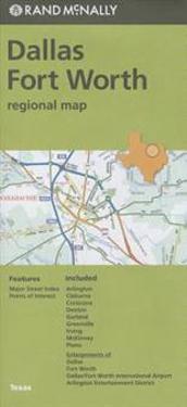 Folded Map Dallas/Fort Worth Reg TX
