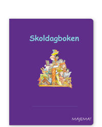 Skoldagboken lila