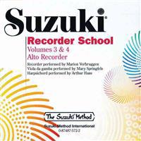 Suzuki Recorder School (Alto Recorder), Vol 3 & 4
