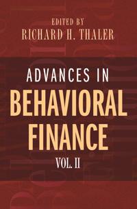 Advances in Behavioral Finance