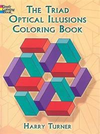 The Triad Optical Illusions Coloring Book