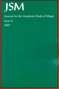 Journal for the Academic Study of Magic, Issue 4