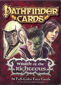 Wrath of the Righteous Face Cards Deck