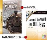 Around the World in 80 Days Interactive Whiteboard Resource/Novel Set