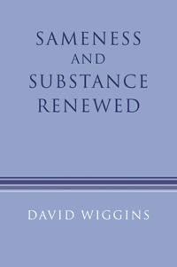 Sameness and Substance Renewed