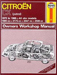 Citroen CX (Petrol)1975-88 Owner's Workshop Manual