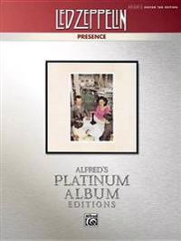 Led Zeppelin -- Presence Platinum Guitar: Authentic Guitar Tab