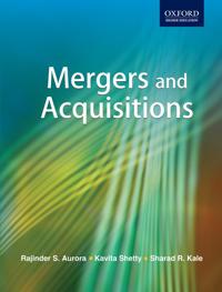 Mergers and Acquisitions