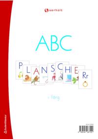 ABC-planscher i färg