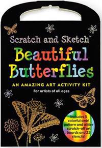 Beautiful Butterflies Scratch & Sketch Kit