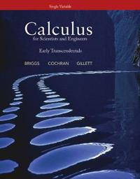 Calculus for Scientists and Engineers
