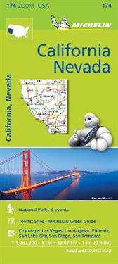 California Nevada Zoom Map 174