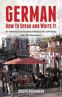 German How to Speak and Write It
